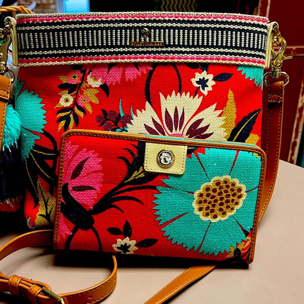 Spartina purse and matching wallet